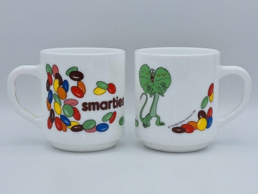 2x Smarties Bernhard und Bianka Tassen 1991